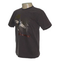 CAMISETA AIRPLANE BOEING P26 MARROM