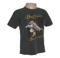 CAMISETA AVIÃO BREWSTER BUFFALO CINZA