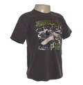 CAMISETA AVIÃO MOHAWK CURTIS P36 MARROM