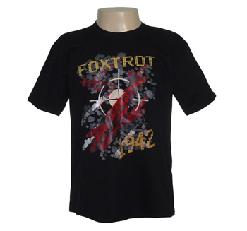 CAMISETA AIRPLANE FOXTROT PRETA